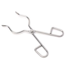 도가니 클램프 스테인레스 스틸 크립 클립 실험실 폴더 흑연 용융, 30cm B.