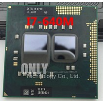 I7-8700K 오리지널 코어 i7640M 프로세서 4M 캐시 2.8GHz 3.46Ghz i7 SLBTN TDP 35W PGA988 노트북 CPU, 한개옵션0