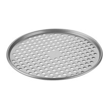 Cuisinart 논스틱 에어프라이어 바구니 TOA-60 TOA-65 ANS-TOA2528과 호환 실버, 11-Inch Pizza Pan