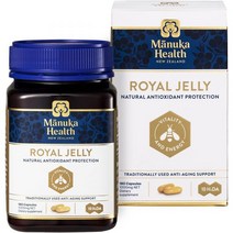 Manuka 헬스 10HDA 로얄젤리 1000mg 180캡슐 이뮨서포트, 180