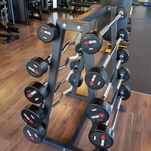 아이언불 프리미엄 고정식 바벨 일자바 컬바 세트 10kg~30kg, (일자) 25kg