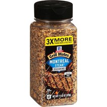 맥코믹 그릴 메이트 몬트리올 스테이크 시즈닝 3.4온스 6개 팩, 11.62 Ounce (Pack of 1)
