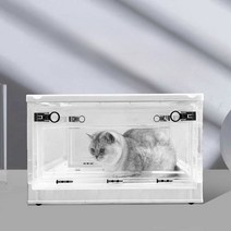 강아지 고양이 산소방 반려견 반려묘 네블라이저방, M사이즈(9KG 이내)