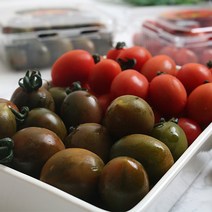 부여 스테비아 대추 방울토마토 망고향 2kg 블랙 레드 스윗마토, 스윗마토 레드 500g x 4팩(박스)