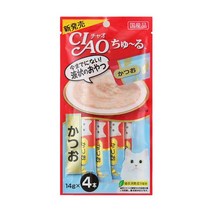 [OSK] [럽펫] 이나바 챠오츄르 가다랑어 고양이츄르, 챠오츄르 가다랑어+가츠오부시