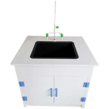 부식 방지 실험실 싱크대 과학실 PP 테스트 배수대, PP 워터 테이블 + 싱크대+수전