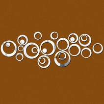 온실 간이 미니 셀프 새로운 아크릴 스티커 사랑 문자 편지 홈 장식 영어 3d 미러 벽 알파벳 로고, 01 Black