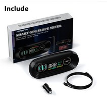 HUD 헤드업디스플레이 자동차 속도계 GEYIREN P18 HUD 헤드 업 디스플레이 자동차 4x4 경사계 오프로드 GPS, 01 P18, 01 P18