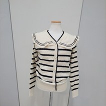 [SOUP] 프릴 진주 페미닌 니트