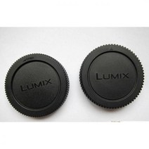 LIXMIX m43 후면 렌즈 캡/커버 + 카메라 바디 캡 올림푸스 파나소닉 M4/3 E-P2 G5 G7 GF1 GF5 GX7 GX8 GM1 GH4 em1 em5 em10
