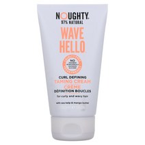Noughty 모발관리 웨이브 헬로 컬 디파이닝 테이밍 크림 5fl oz(150ml), 150ml