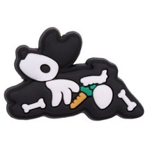 1pcs PVC 블랙 컬러 신발 액세서리 개 헤어 드라이어 사랑 정원 장식 맞는 팔찌 악어 Jibz 매력 아이 파티 선물, 빨간_CN