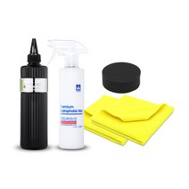 파이어볼 왁스 오프 500ml 자동차 탈지제 유분 제거 탈지 + 패드 타월, A-2 왁스 오프 500 세트