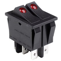 라디에이터 온풍기 전기히터 전기난로 전기방열기 전기온풍기 전기라디에이터 라디에타 라디에이터그릴5pcs 블랙 250v 16a on off 버튼 로커 스위치 가열 6pin 더블, 검은색, 3125