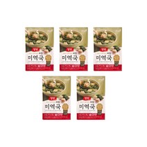 동원 양반 백합 미역국 460g 5봉