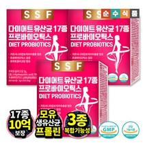 순수식품 다이어트 유산균 프로바이오틱스 3박스 가르시니아, 단일속성