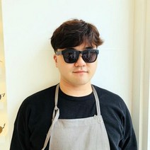 - 머리큰사람 얼굴작아보이는 뿔테선글라스 미러 선글라스 (uv차단)