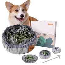 크로스보더 반려동물 용품 펫 냄새 맡는 그릇 고양이 강아지 슬로우 푸드 패드 반려동물 에너지 소모 담요 고양이 강아지 식기 냄새 맡는 그릇, 녹중회