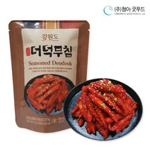 청아굿푸드 강원도 산골 더덕무침 (23년 9월), 100g, 5개