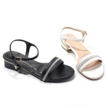 세라(SAERA) 세라구두 신상품 C23S402 컴포트 큐빅포인트 스트랩샌들 2.5CM