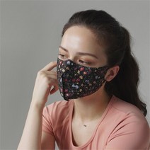 셀러허브(잡화) [비토] 플라워3종 그래핀 신소재 피톤치드 향균 패션마스크