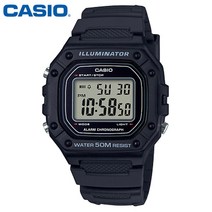 타임플래닛 CASIO W-218H-1A 카시오 시계 우레탄밴드