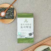 상하농원 유기 지주식 도시락김 4.2g(10매)6봉, 단품, 단품