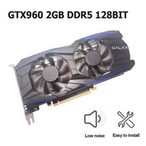 ATI 게임용 전문 컴퓨터 액세서리용 PC용 2/3/4/8GB/512M 데스크탑 컴퓨터 게임 그래픽 카드 게임용 비디오 카드, 중국, 03.GTX960 2GB