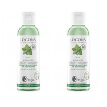 로고나 스킨 토너 퓨리파이 바이오 민트 살리실산 에시드 Logona Purify Bio 125Ml 2개