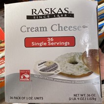 라스카스 크림치즈 스프레드, 1개