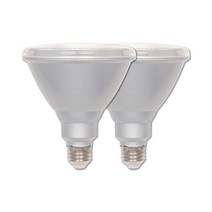 Westinghouse 조명 5311400 15와트(90와트 등가) PAR38 플러드 디머블 밝은 흰색 실내/실외 Energy Star LED 전구 중간 베이스 2팩
