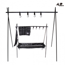 인디언행어 1단 행거 미니멀 캠핑정리대, 인디안행어1단L