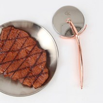 스테이크 반죽 피자 롤러기 커터기 커팅기 피자칼