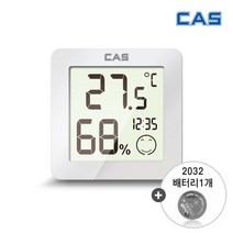 카스[CAS] 디지털 온습도계 T023   2032배터리1개 /탁상/벽걸이용, [CAS]온습도계 T023   2032배터리1개
