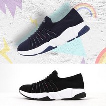 프로월드컵 발편하고 시원한 슬립온 패션화 스니커즈 레인보우 ZB NV