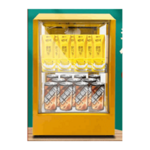 캔온장고 커피 음료 병 진열대 온장고 편의점 마트, 음료 캐비닛 블루