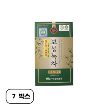 영농조합법인보성제다 WWcha 보성제다 유기농 보성 녹차 예향세작 100g, 7개