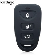 Hyundai Tucson Elantra Santa FE Carens Sonata for Kia Carens Rio 3 Soul Forte 2006-2010 커버 용 원격, 보여진 바와 같이, 검은색