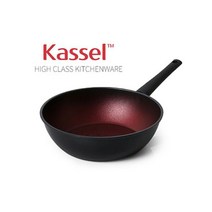 [Kassel]독일 카셀 버건디 레더(leather) 인덕션 겸용 후라이팬28cm / 궁중팬 28cm, 20cm 궁중팬