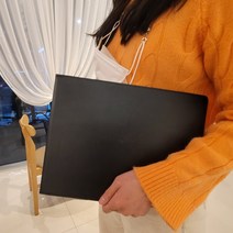 자석클립 고급형 인조가죽 서류판 결재판