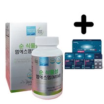 식물성 msm msn 엠에스엠 식이 유황 무릎 관절 허리 어깨 연골 뼈 영양제 먹는황 건강 관절케어, 식물성MSM 1개