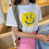 미아마스빈_위키썸 하프 티셔츠