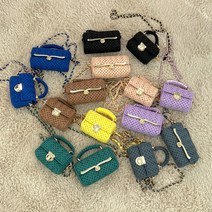 도두리 diy 망스티치 뜨개질 코바늘 가방 키트 패키지 만들기 - 루카, 루카 12cm, 할머니옥반지
