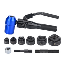 유압솔밸브 유압유니트 유압펀칭기 수동 전체 유압 범용 오프너 tpa-8 스테인레스 스틸, 22.5mm 금형