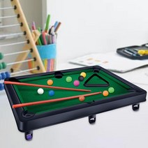 가정용당구대 미니당구대 당구대 큐대 당구 실내 놀이방 파티 거실 책상을위한 게임 공 playset와 휴대용 미니 탁상 풀 세트 소형 당구 게임, m, m