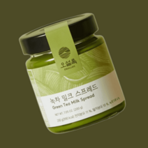 오설록 녹차 밀크 스프레드 말차 200g 맛있는, 녹차 밀크 스프레드 200g
