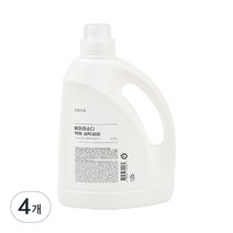 생활양품 베이킹소다 액체 세탁세제, 4개, 3.05L