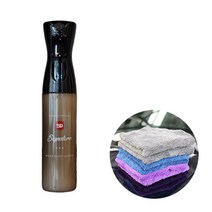 스팽글 시그니처 퀵디테일러 물왁스 고광택왁스 300ml, 시그니처 퀵디테일러 300ml+버핑타월