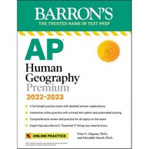 AP Human Geography Premium 2022-2023: 6 Practice Tests + Comprehensive Review + Online Practice, Barrons Educational Series