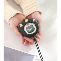 커플제품 러블리 고양이발톱 휴대용 미니전식손난로 양면발열 전기핫팩 스트랩 포함 하팩 USB충전식 사무실 야외 휴대용 캠핑 차박 용품 선물용 2단계온도 조절 1200/2400mAh, 1200mAh, 고양이 발톱 녹색